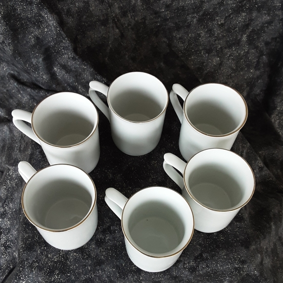 Sold - Set of 6 Porcelain Mugs - Picture 5 of 5